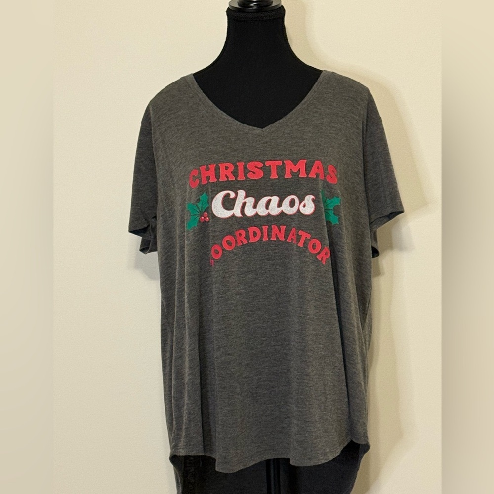 Adorable “Christmas Chaos Coordinator” T-Shirt